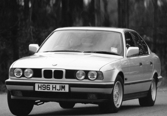 Pictures of BMW 5 Series Sedan UK-spec (E34) 1988–95