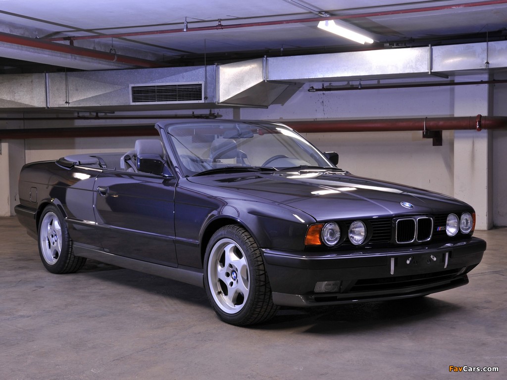 Pictures of BMW M5 Convertible Concept (E34) 1989 (1024 x 768)