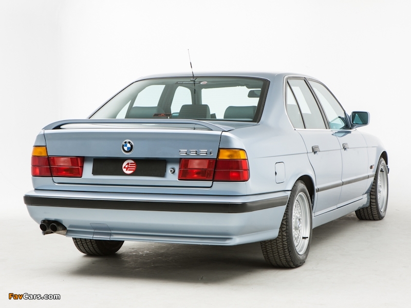 Pictures of BMW 535i Sport (E34) 1989–93 (800 x 600)