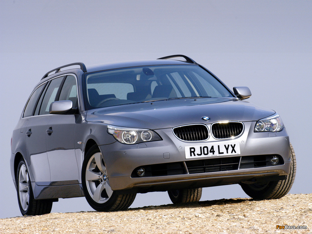 Pictures of BMW 525i Touring UK-spec (E61) 2004–07 (1024 x 768)