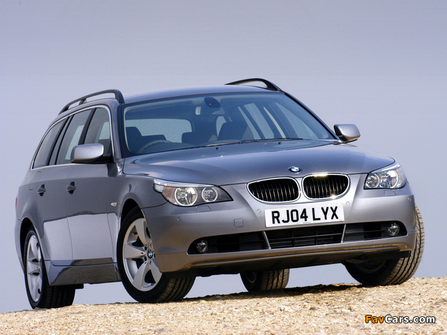 Pictures of BMW 525i Touring UK-spec (E61) 2004–07 (640 x 480)