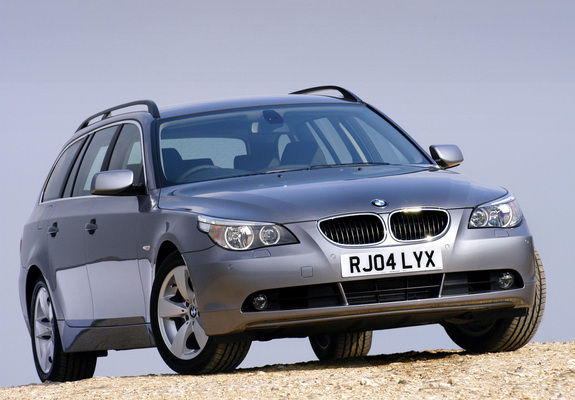 Pictures of BMW 525i Touring UK-spec (E61) 2004–07