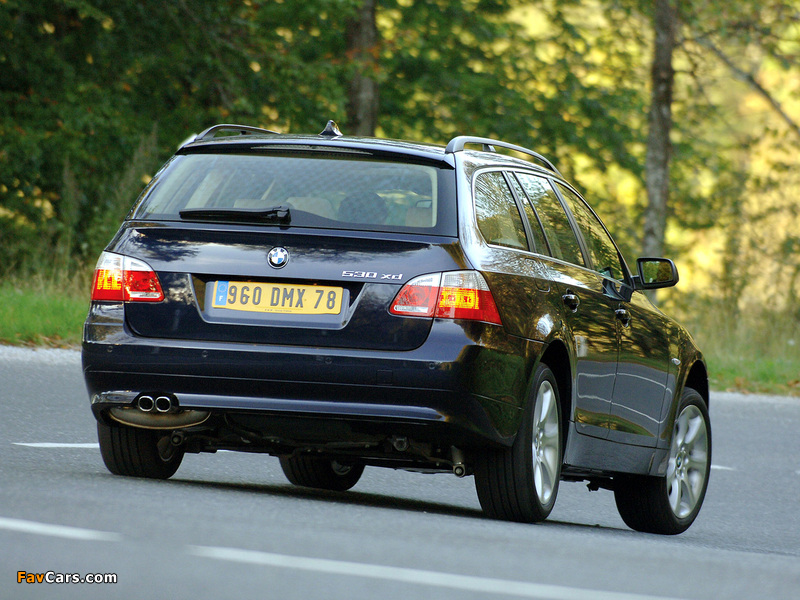 Pictures of BMW 530xd Touring (E61) 2005–07 (800 x 600)