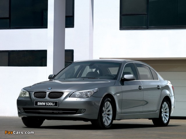 Pictures of BMW 530Li (E60) 2006–10 (640 x 480)
