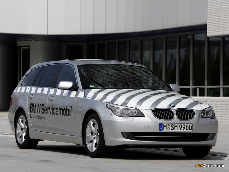 Pictures of BMW 5 Series Touring Servicemobil (E61) 2007–10 (800 x 600)