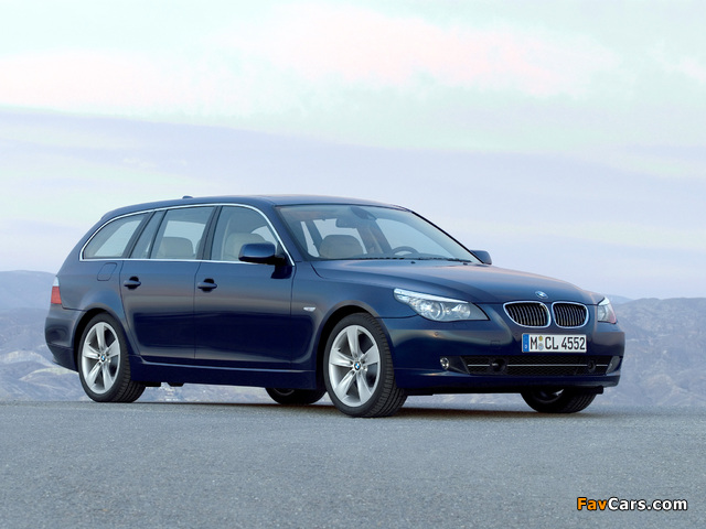 Pictures of BMW 530i Touring (E61) 2007–10 (640 x 480)