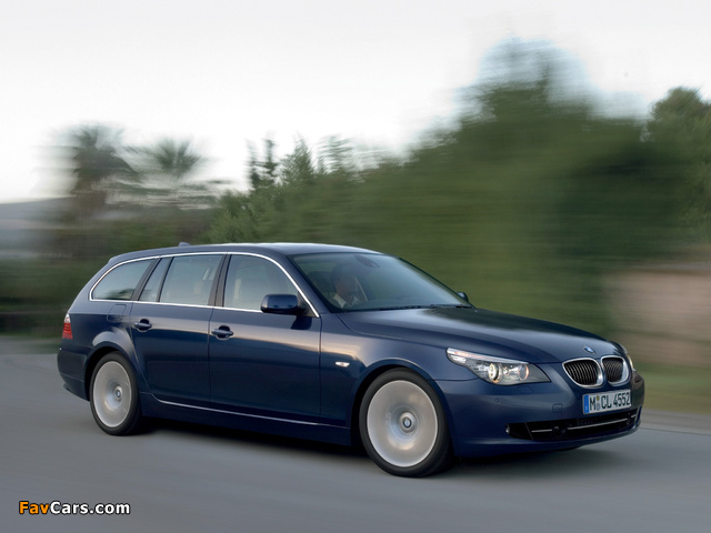 Pictures of BMW 530i Touring (E61) 2007–10 (640 x 480)