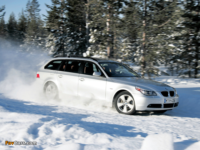 Pictures of BMW 530xi Touring (E61) 2007–10 (640 x 480)