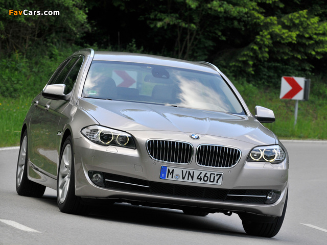 Pictures of BMW 520d Touring (F11) 2010–13 (640 x 480)