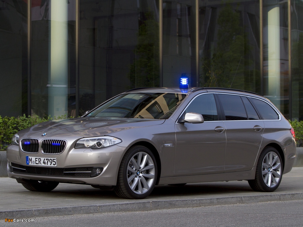 Pictures of BMW 5 Series Touring Covert Vehicle (F11) 2011–13 (1024 x 768)