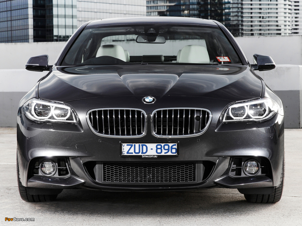 Pictures of BMW 550i Sedan M Sport Package AU-spec (F10) 2013 (1024 x 768)