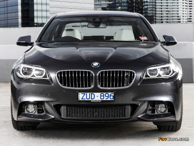Pictures of BMW 550i Sedan M Sport Package AU-spec (F10) 2013 (640 x 480)