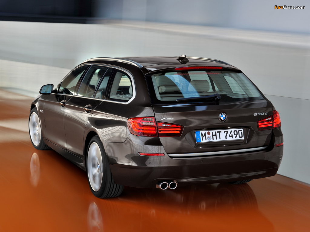 Pictures of BMW 530d xDrive Touring Modern Line (F11) 2013 (1024 x 768)