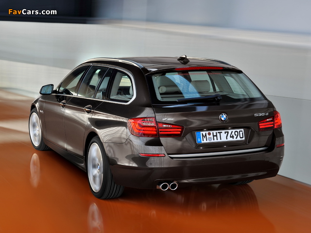 Pictures of BMW 530d xDrive Touring Modern Line (F11) 2013 (640 x 480)