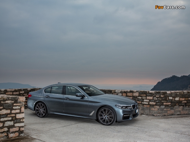 Pictures of BMW 530d xDrive Sedan M Sport (G30) 2017 (640 x 480)