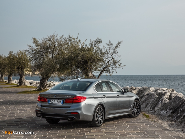 Pictures of BMW 530d xDrive Sedan M Sport (G30) 2017 (640 x 480)