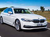 Pictures of BMW 520d Sedan Luxury Line AU-spec (G30) 2017