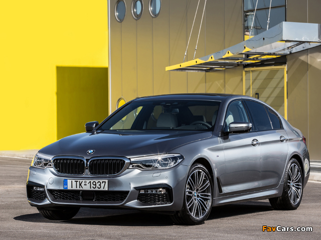 Pictures of BMW 520d Sedan M Sport (G30) 2017 (640 x 480)