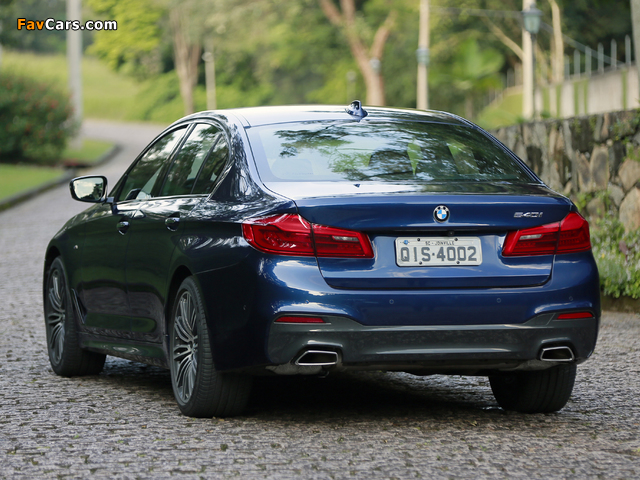 Pictures of BMW 540i Sedan M Sport Latam (G30) 2017 (640 x 480)