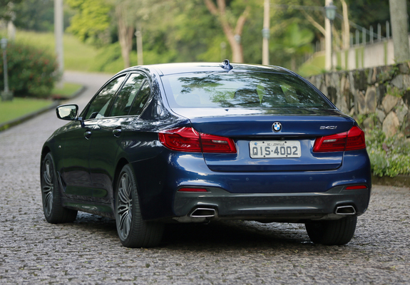 Pictures of BMW 540i Sedan M Sport Latam (G30) 2017