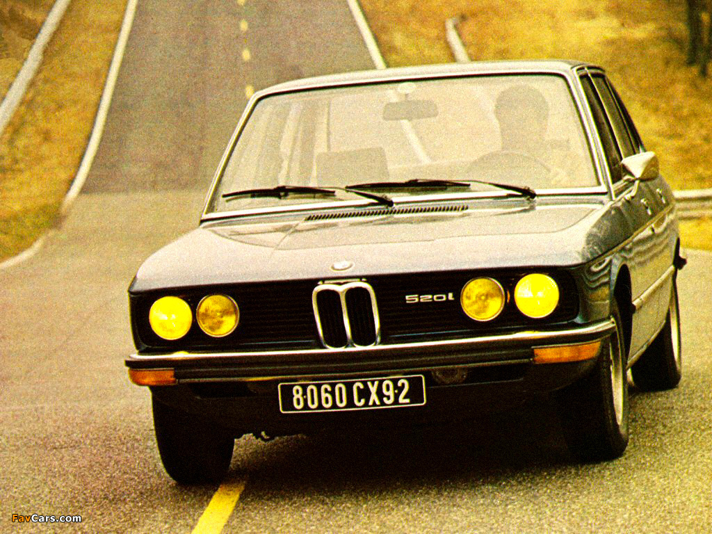 Pictures of BMW 520 Sedan (E12) 1972–76 (1024 x 768)