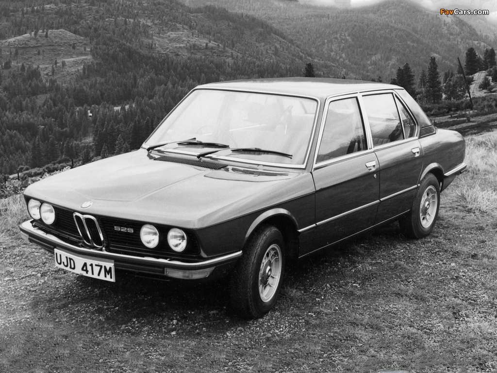 Pictures of BMW 525 Sedan UK-spec (E12) 1973–76 (1024 x 768)