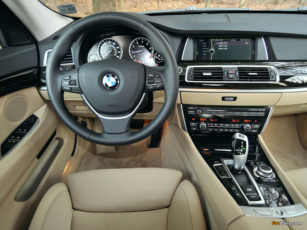 BMW 550i Gran Turismo US-spec (F07) 2009–13 wallpapers (1024 x 768)