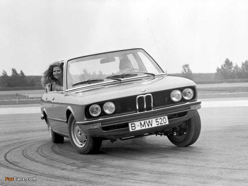 BMW 520 Sedan (E12) 1972–76 wallpapers (800 x 600)