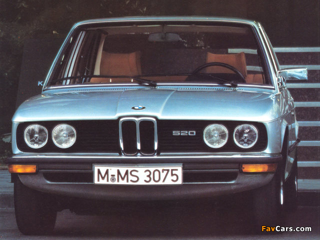 BMW 520 Sedan (E12) 1976–81 wallpapers (640 x 480)