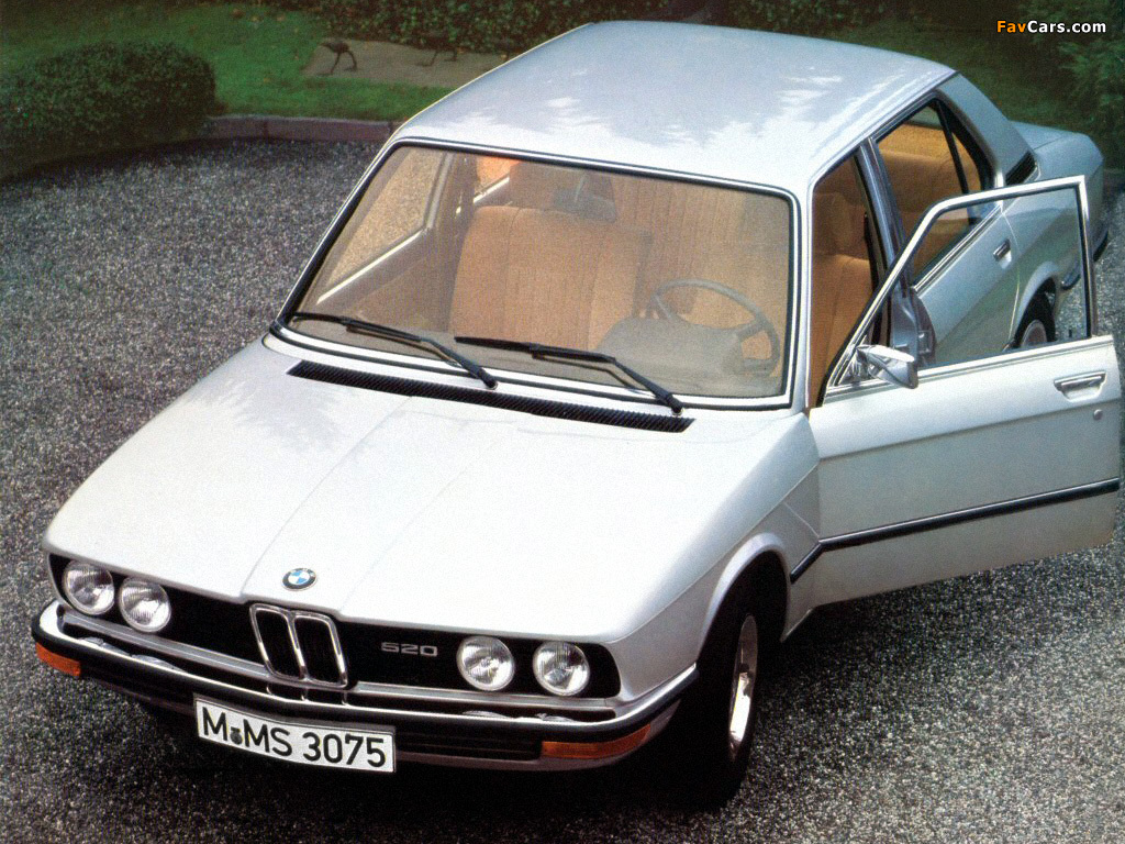 BMW 520 Sedan (E12) 1976–81 wallpapers (1024 x 768)
