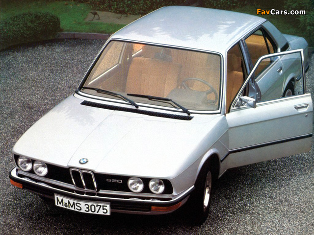 BMW 520 Sedan (E12) 1976–81 wallpapers (640 x 480)