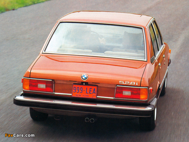 BMW 528i Sedan US-spec (E12) 1978–81 wallpapers (640 x 480)