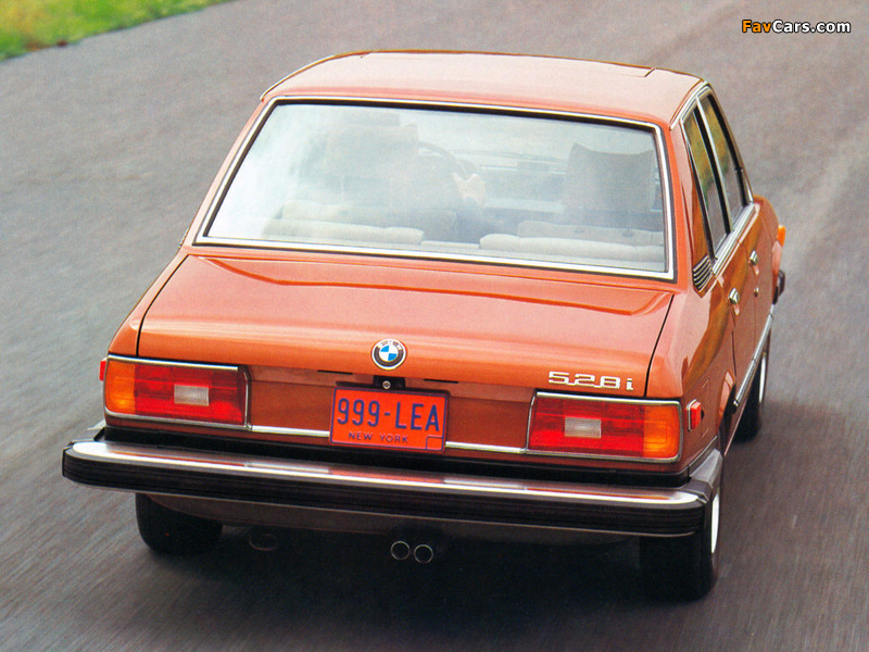 BMW 528i Sedan US-spec (E12) 1978–81 wallpapers (800 x 600)