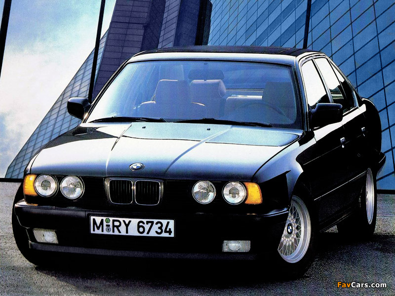 BMW 535i Sedan (E34) 1988–93 wallpapers (800 x 600)