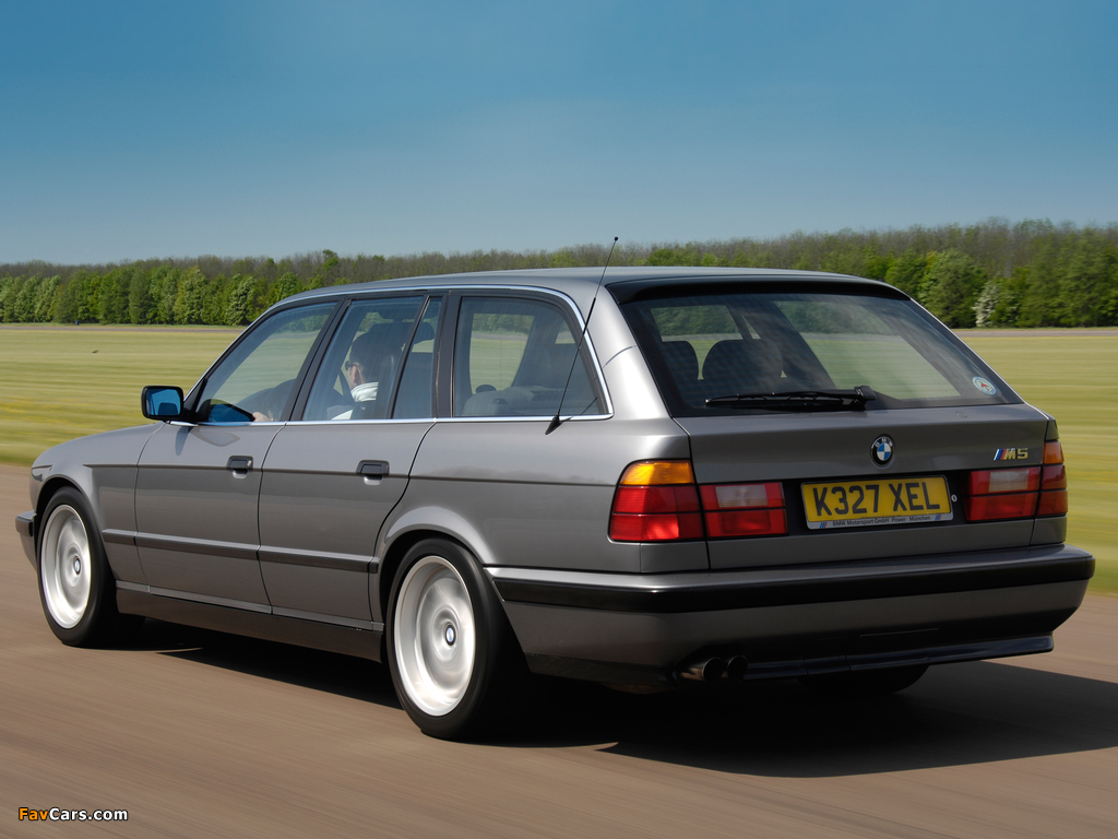 BMW M5 Touring (E34) 1992–94 wallpapers (1024 x 768)