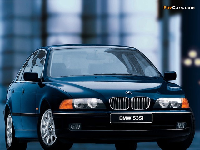 BMW 535i Sedan (E39) 1996–2000 wallpapers (640 x 480)