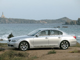 BMW 5 Series Sedan (E60) 2003–07 wallpapers