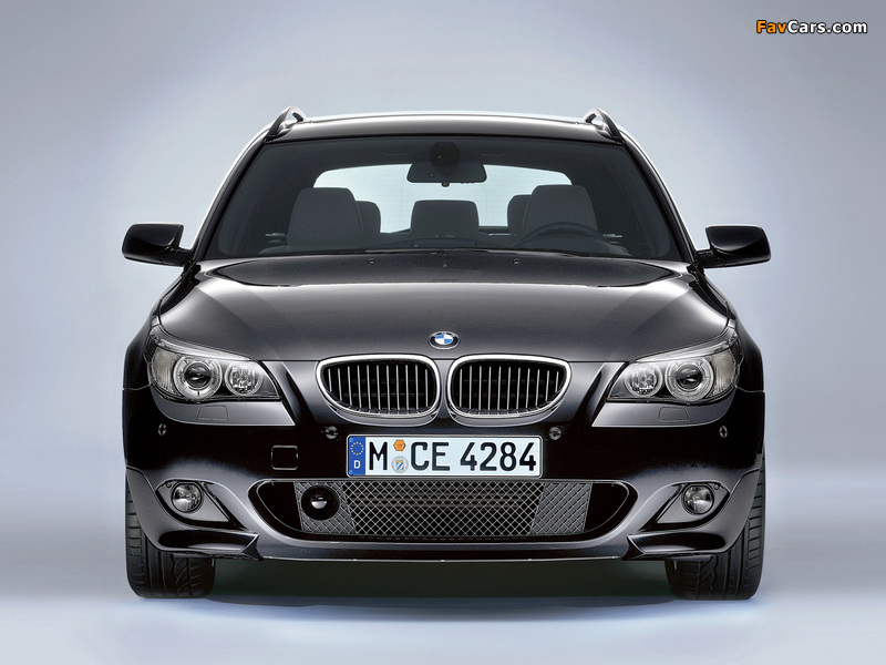 BMW 5 Series Touring M Sports Package (E61) 2005 wallpapers (800 x 600)