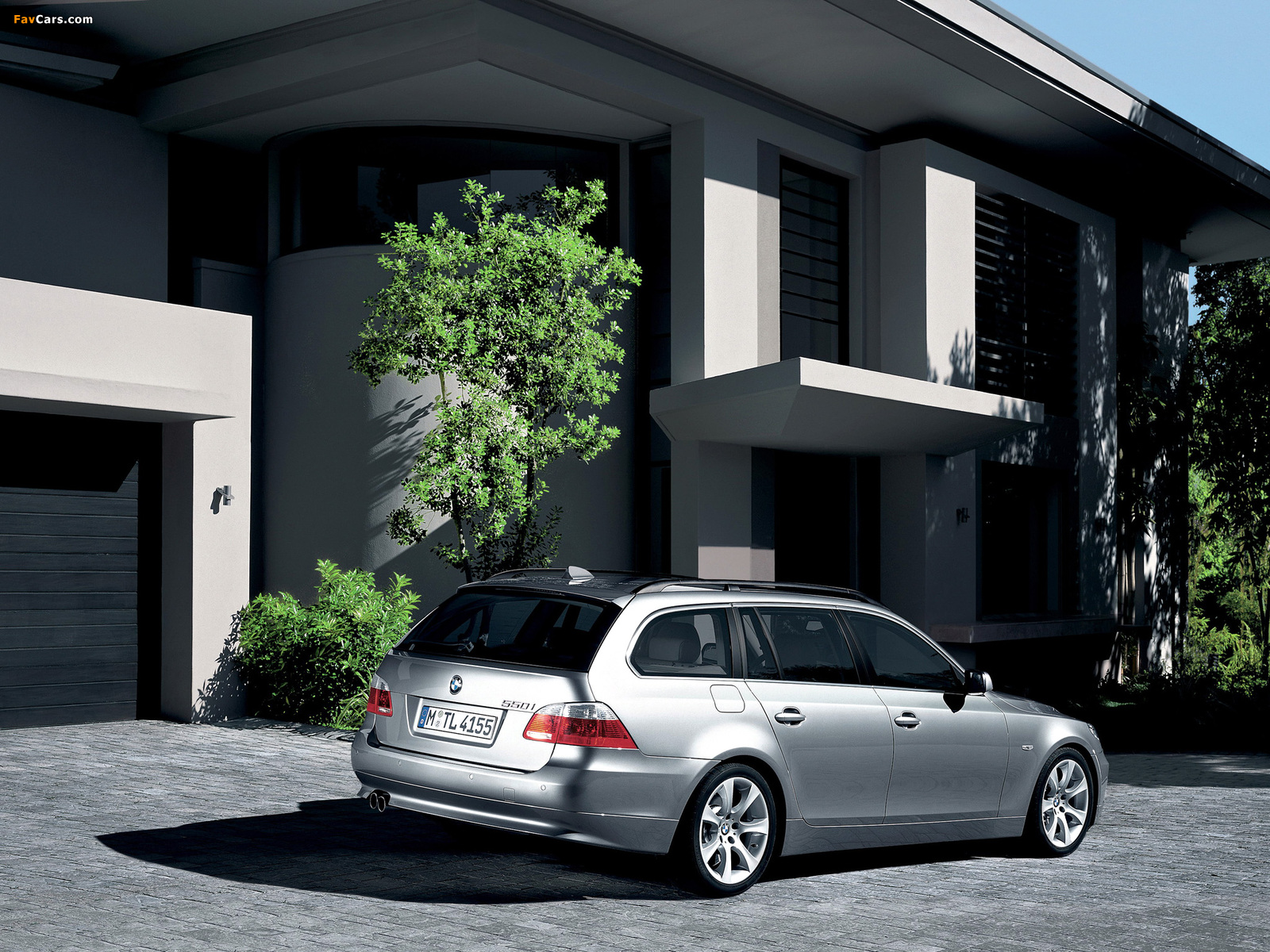 BMW 550i Touring (E61) 2005–07 wallpapers (1600 x 1200)