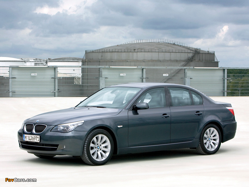 BMW 5 Series Security (E60) 2008–10 wallpapers (800 x 600)