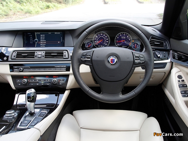 Alpina B5 Bi-Turbo Limousine UK-spec (F10) 2010 wallpapers (640 x 480)