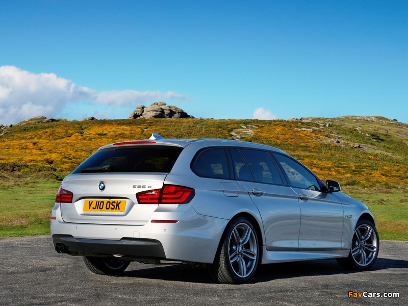 BMW 525d Touring M Sports Package UK-spec (F11) 2010 wallpapers (800 x 600)