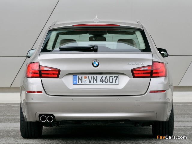 BMW 520d Touring (F11) 2010–13 wallpapers (640 x 480)