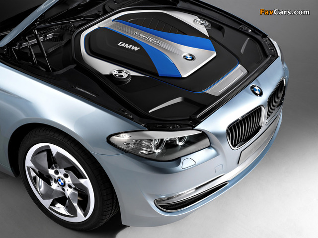 BMW Concept 5 Series ActiveHybrid (F10) 2010 wallpapers (640 x 480)