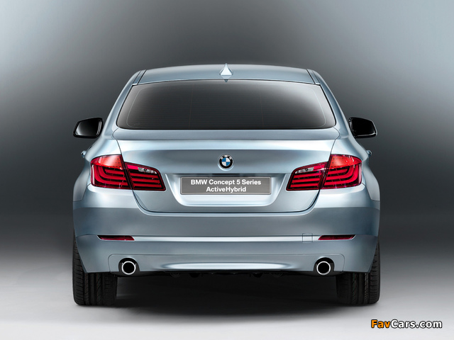 BMW Concept 5 Series ActiveHybrid (F10) 2010 wallpapers (640 x 480)