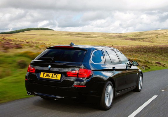 BMW 525d Touring UK-spec (F11) 2010 wallpapers