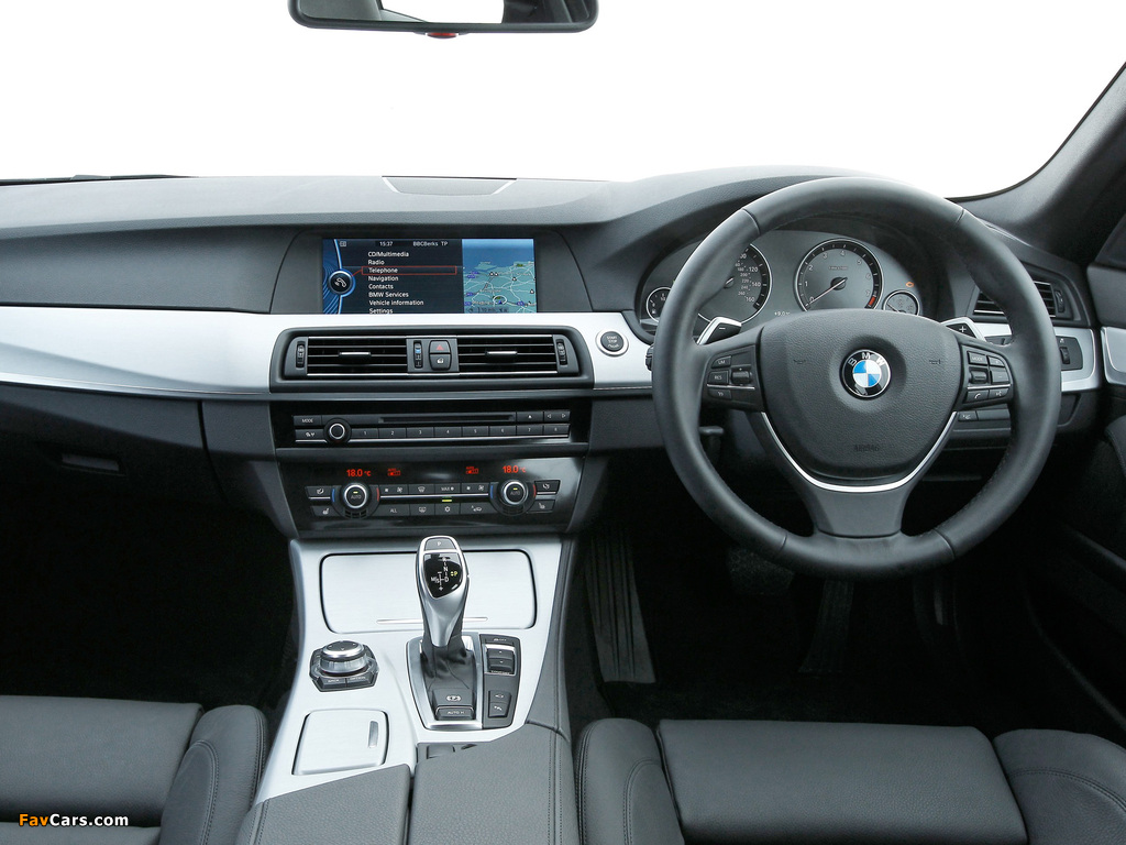 BMW 535i Sedan UK-spec (F10) 2010 wallpapers (1024 x 768)