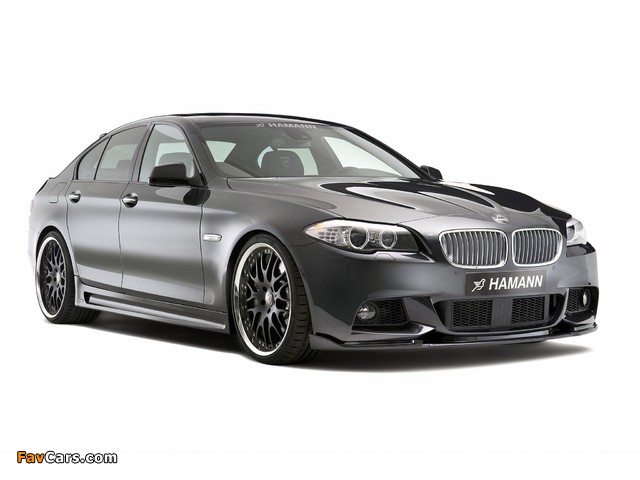 Hamann BMW 5 Series M-Technik (F10) 2011 wallpapers (640 x 480)