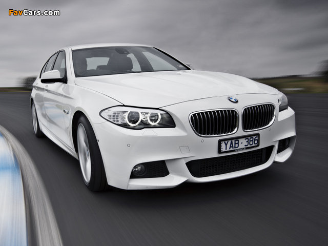 BMW 535d Sedan M Sports Package AU-spec (F10) 2011 wallpapers (640 x 480)