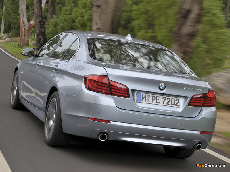 BMW ActiveHybrid 5 (F10) 2012–13 wallpapers (800 x 600)